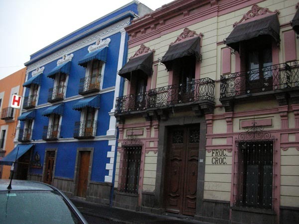 Puebla, Mexico (June 2009): Houses