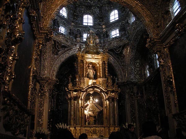 Puebla, Mexico (June 2009): Santa Maria Church 3