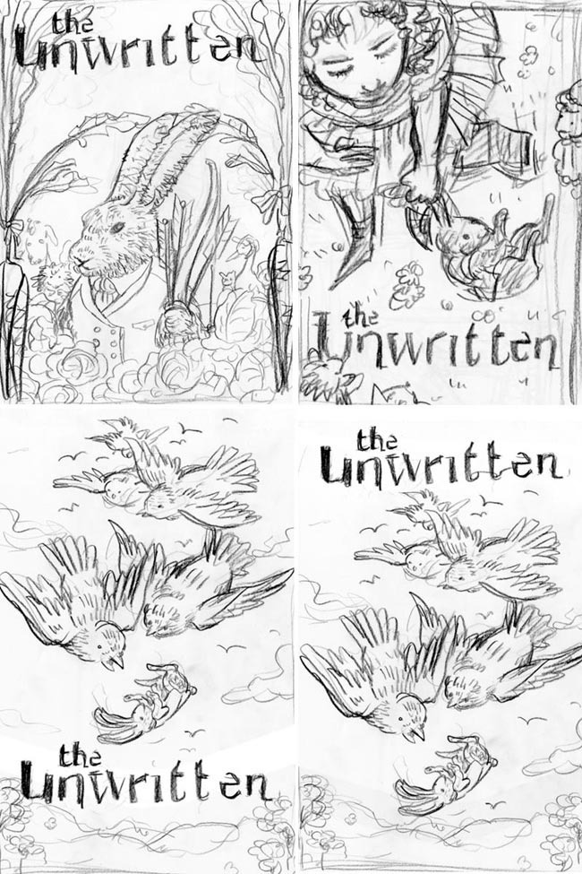 The Unwritten: Issue 12 - Sketches