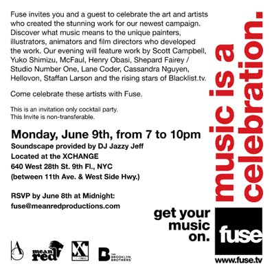 Fuse TV: Poster Campaign 1