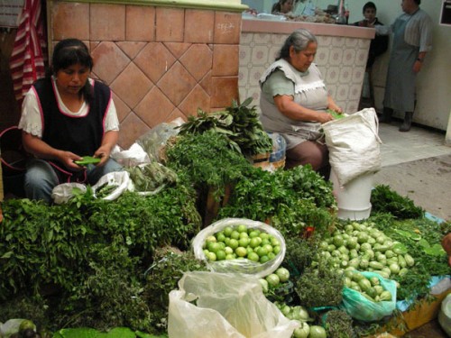 Puebla, Mexico (June 2009): Food Market