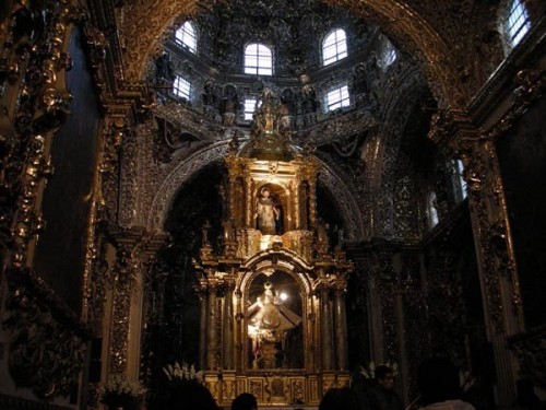 Puebla, Mexico (June 2009): Santa Maria Church