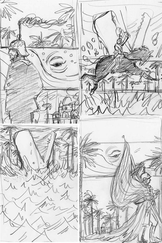 The Unwritten, Issue 5: Sketches