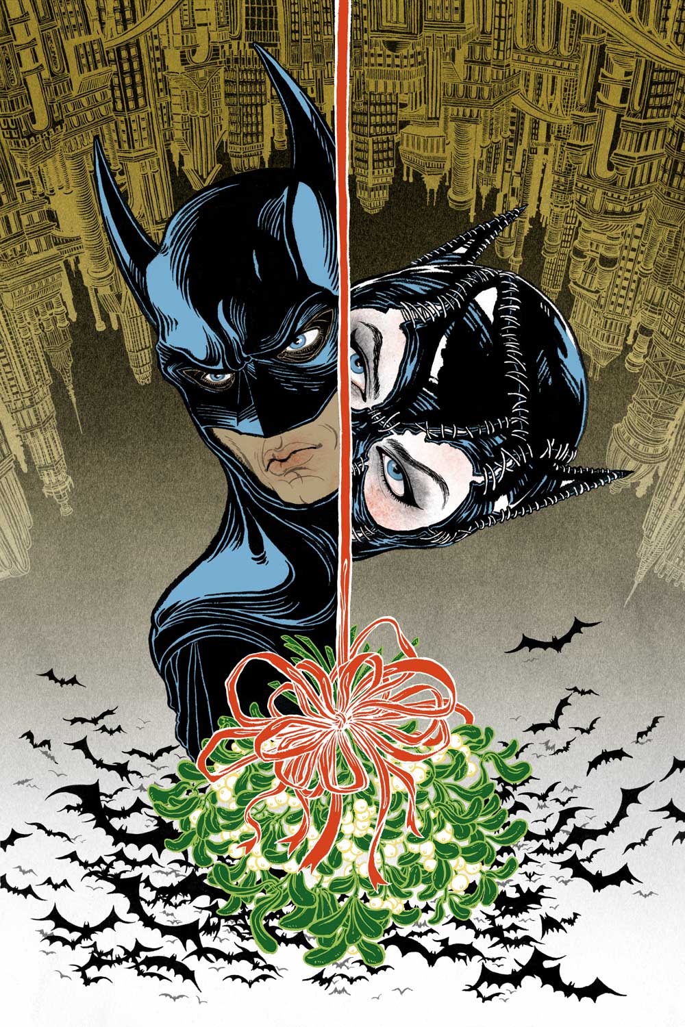 Batman Returns variant poster - Yuko Shimizu